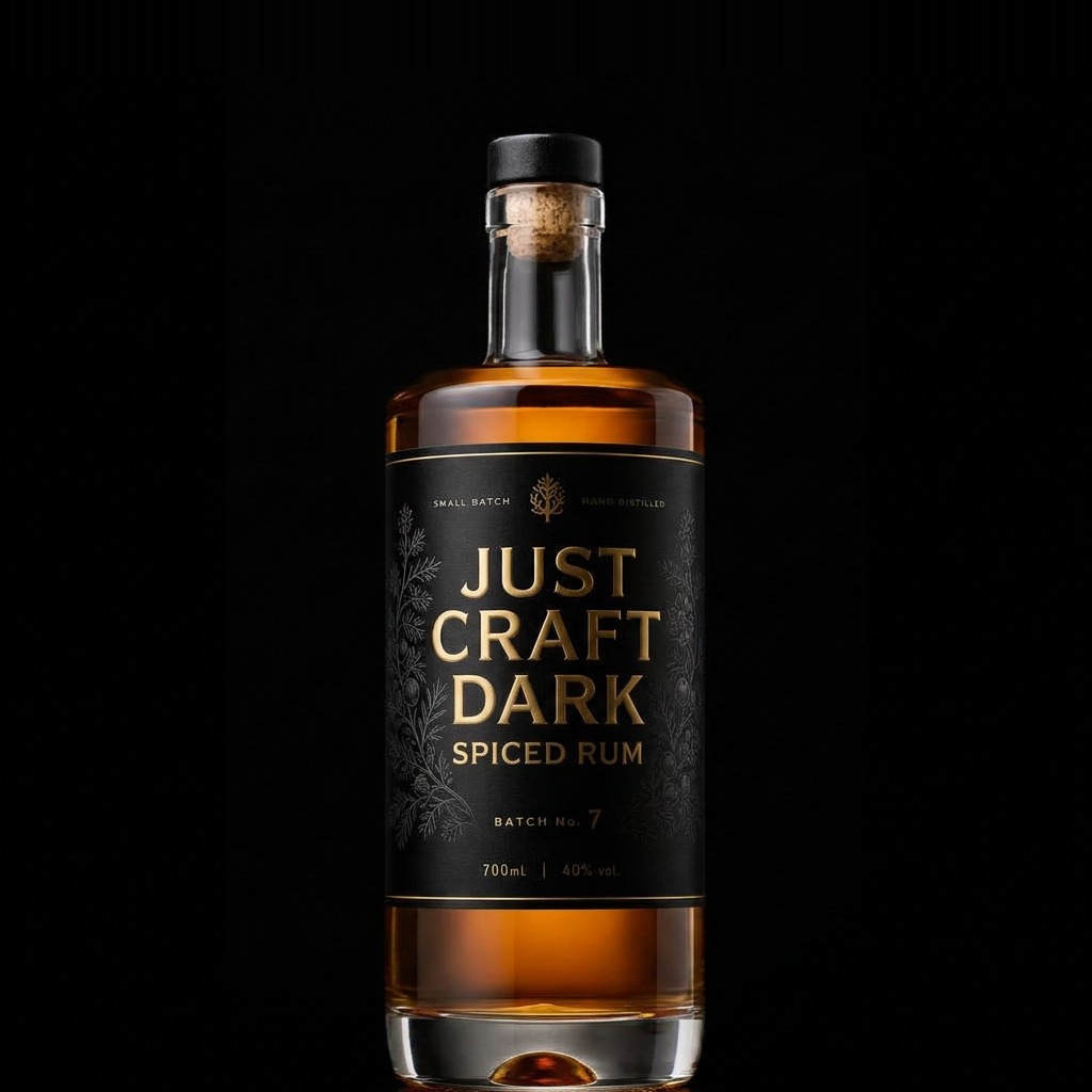 JUST CRAFT DARK SPICED RUM